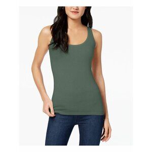 New Maison Jules Small Green Tank Top Fitted Shirt
